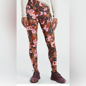 Prana Kimble Printed 7/8 Dame Multicolor Floral Women's Leggings